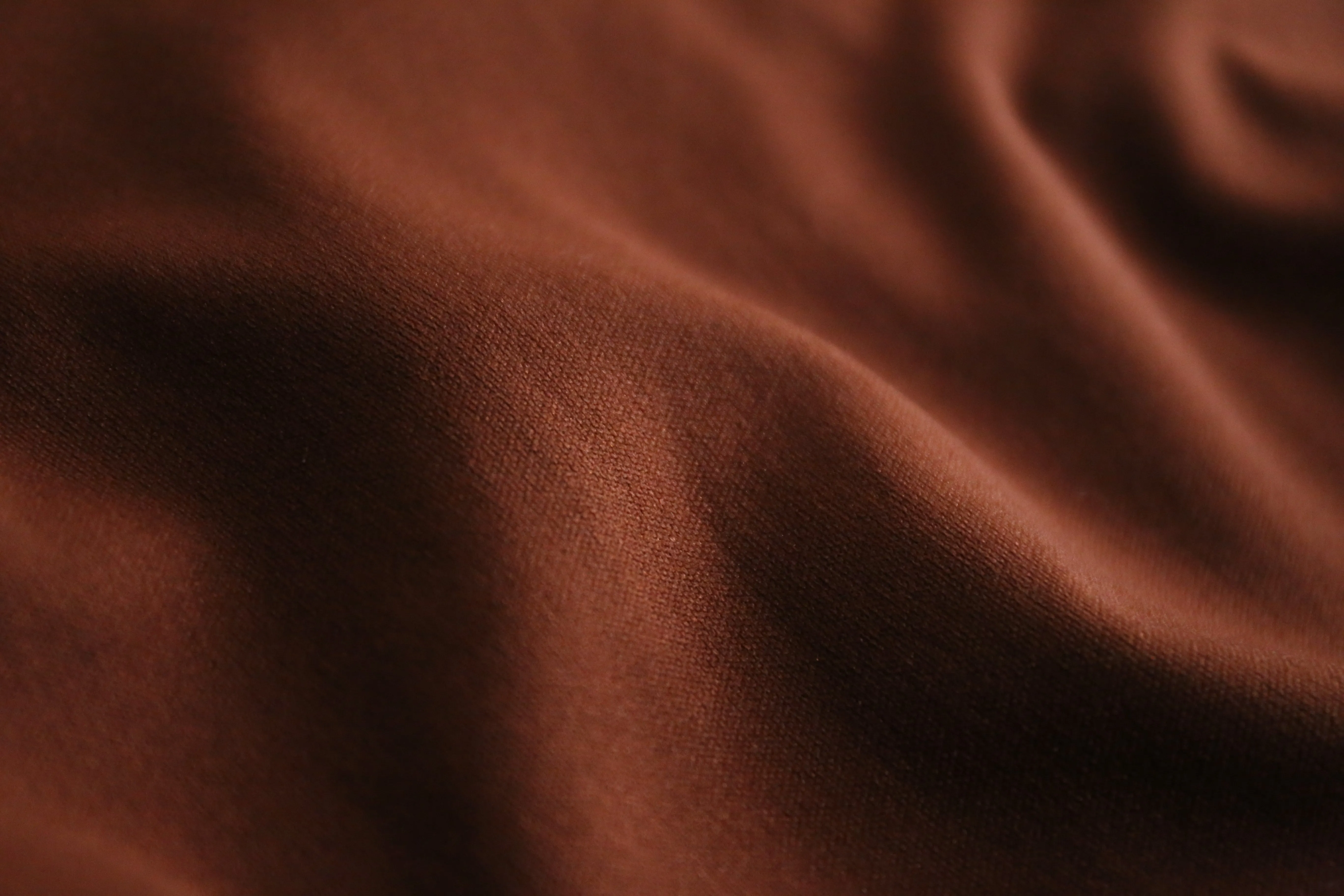 70's brown x white built-up neckline track jacket