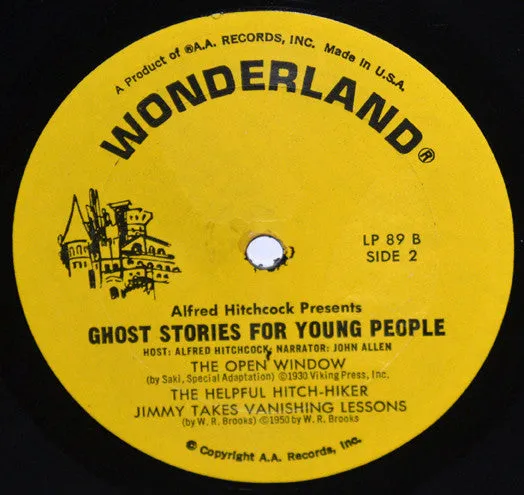 Alfred Hitchcock - Ghost Stories For Young People (LP, Album) (VG )