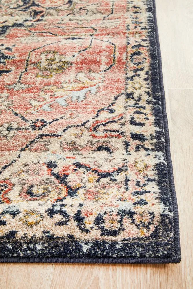 Artin Power Loomed Brick Runner Rug