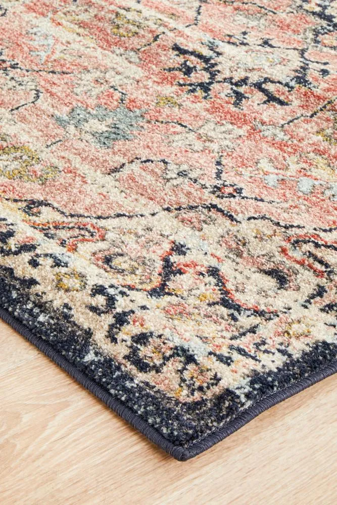 Artin Power Loomed Brick Runner Rug