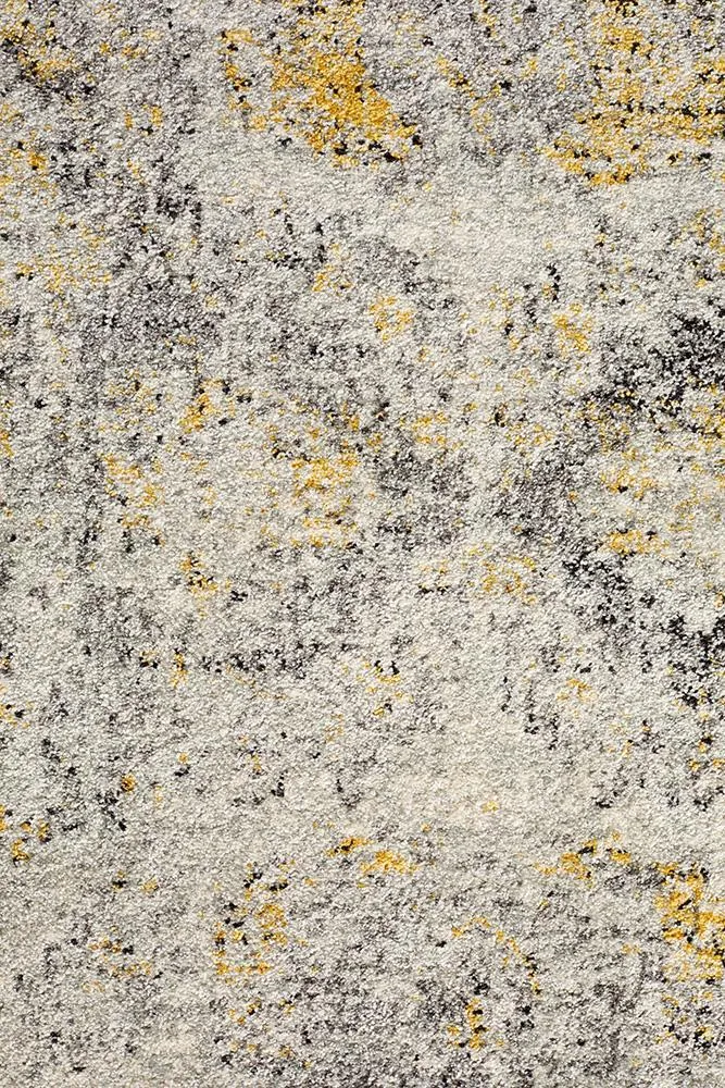 Boho Vintage Lexi Silver Round Rug