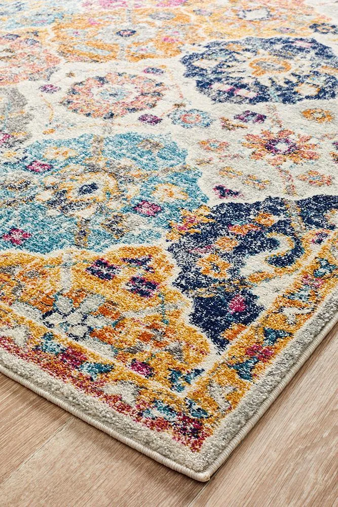 Boho Vintage Olivia Rust Runner