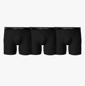 Calvin Klein 3 Pack Mens Micro Stretch Boxer Briefs Black