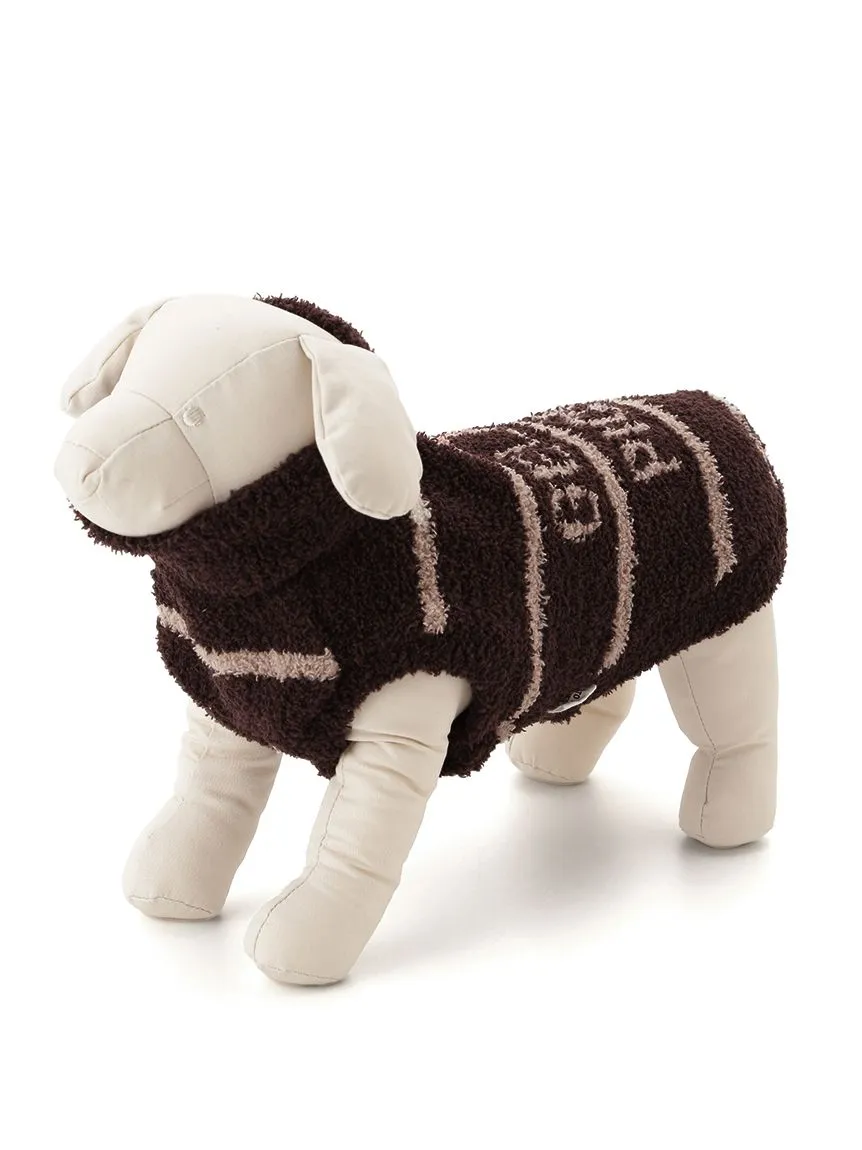[CAT&DOG] Baby Moco High Neck Striped Pet Clothes