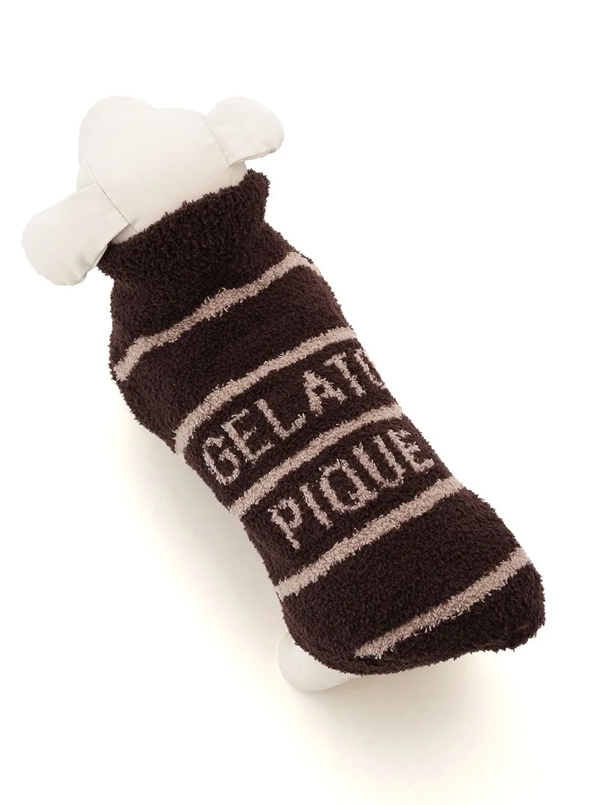 [CAT&DOG] Baby Moco High Neck Striped Pet Clothes