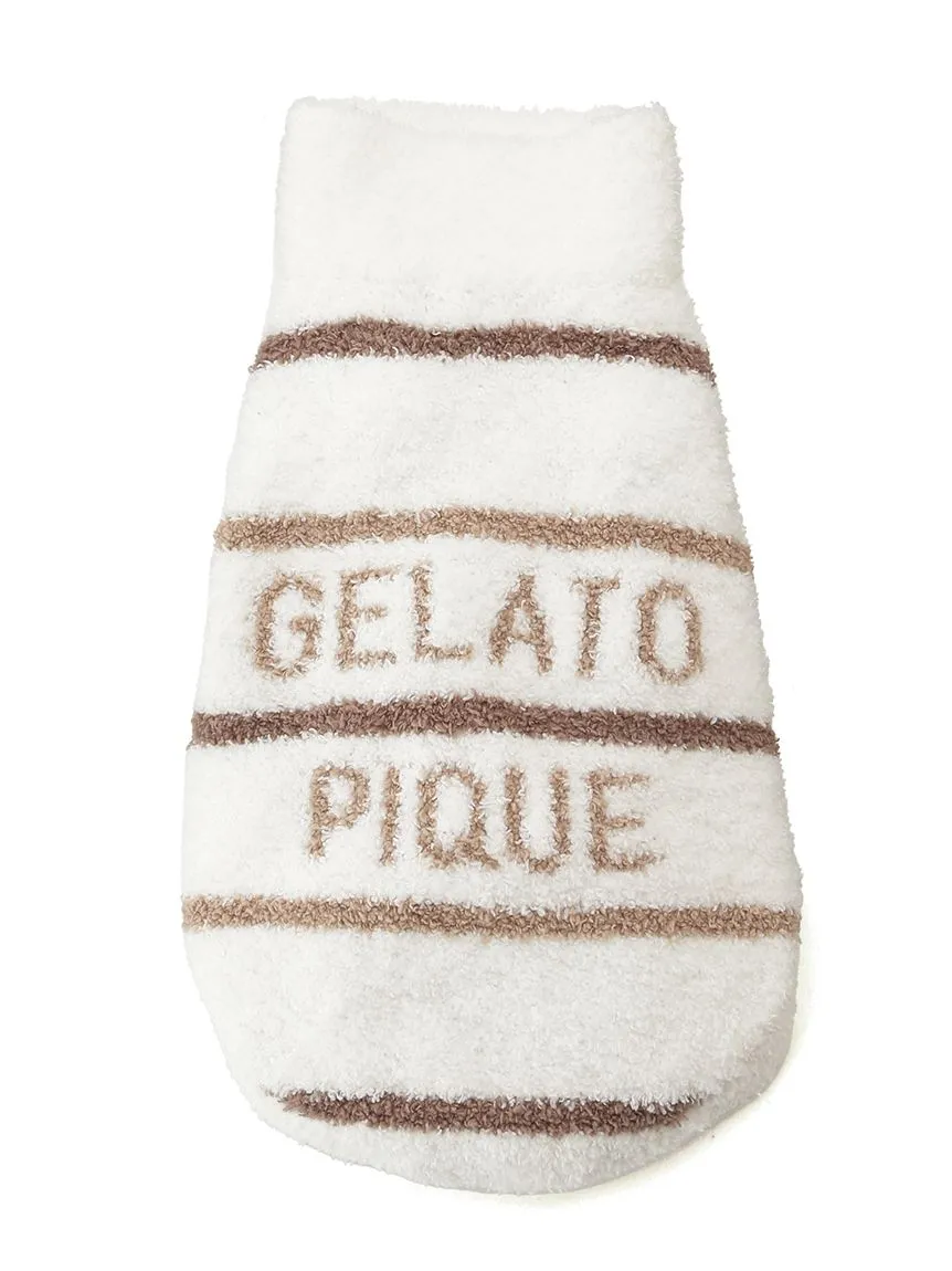 [CAT&DOG] Baby Moco High Neck Striped Pet Clothes