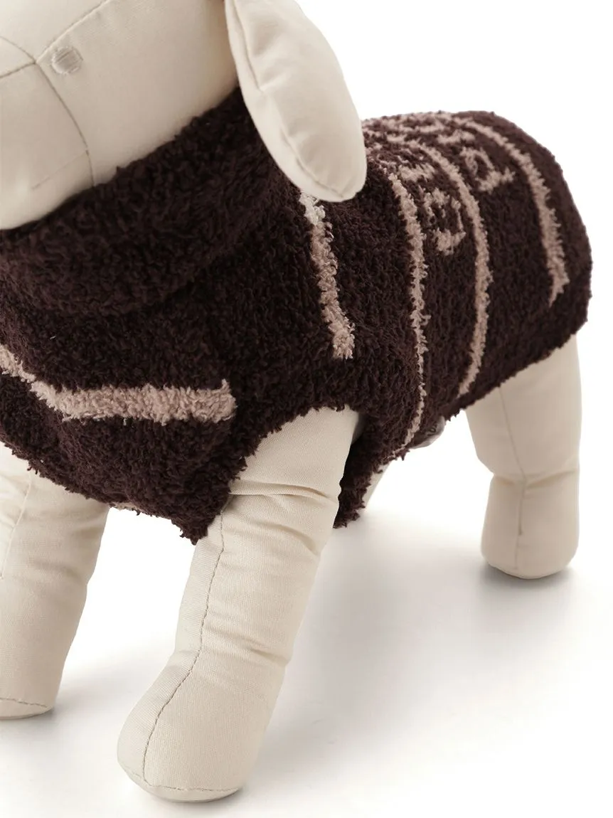 [CAT&DOG] Baby Moco High Neck Striped Pet Clothes