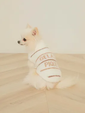 [CAT&DOG] Baby Moco High Neck Striped Pet Clothes