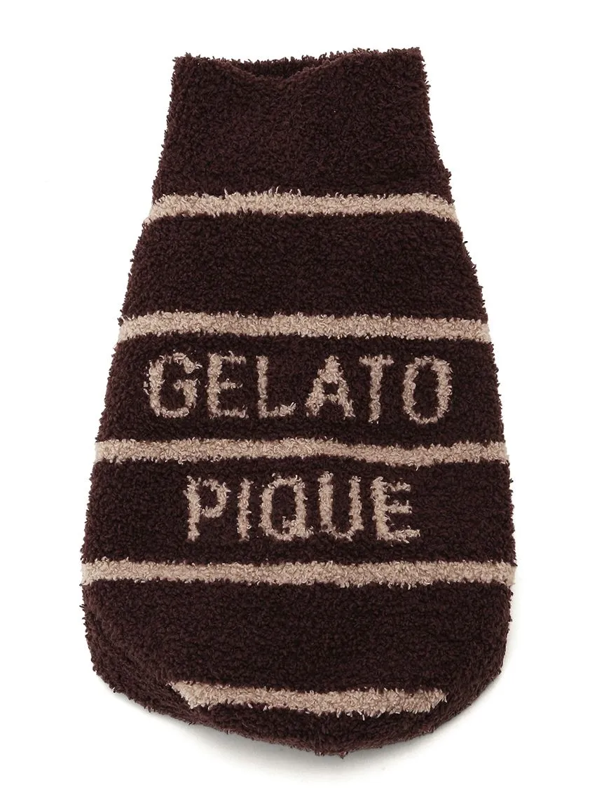 [CAT&DOG] Baby Moco High Neck Striped Pet Clothes