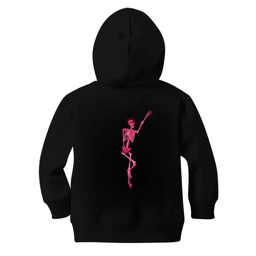 CAUGHT RED HANDED Classic Kids Zip Hoodie
