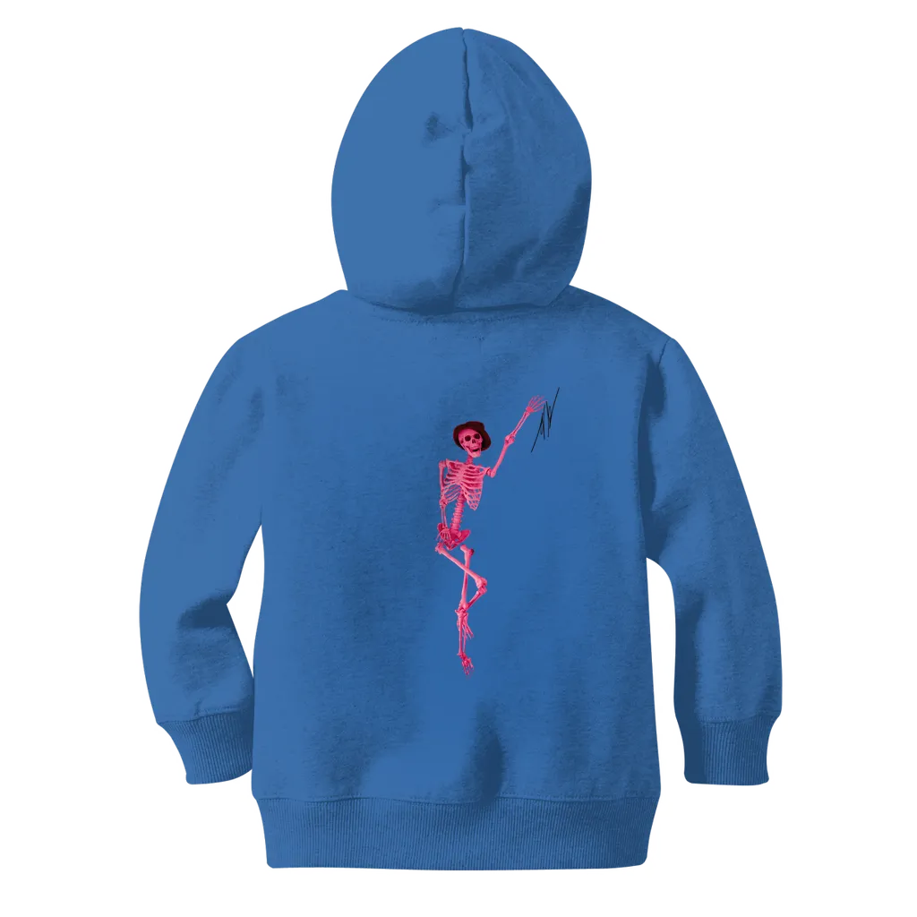 CAUGHT RED HANDED Classic Kids Zip Hoodie