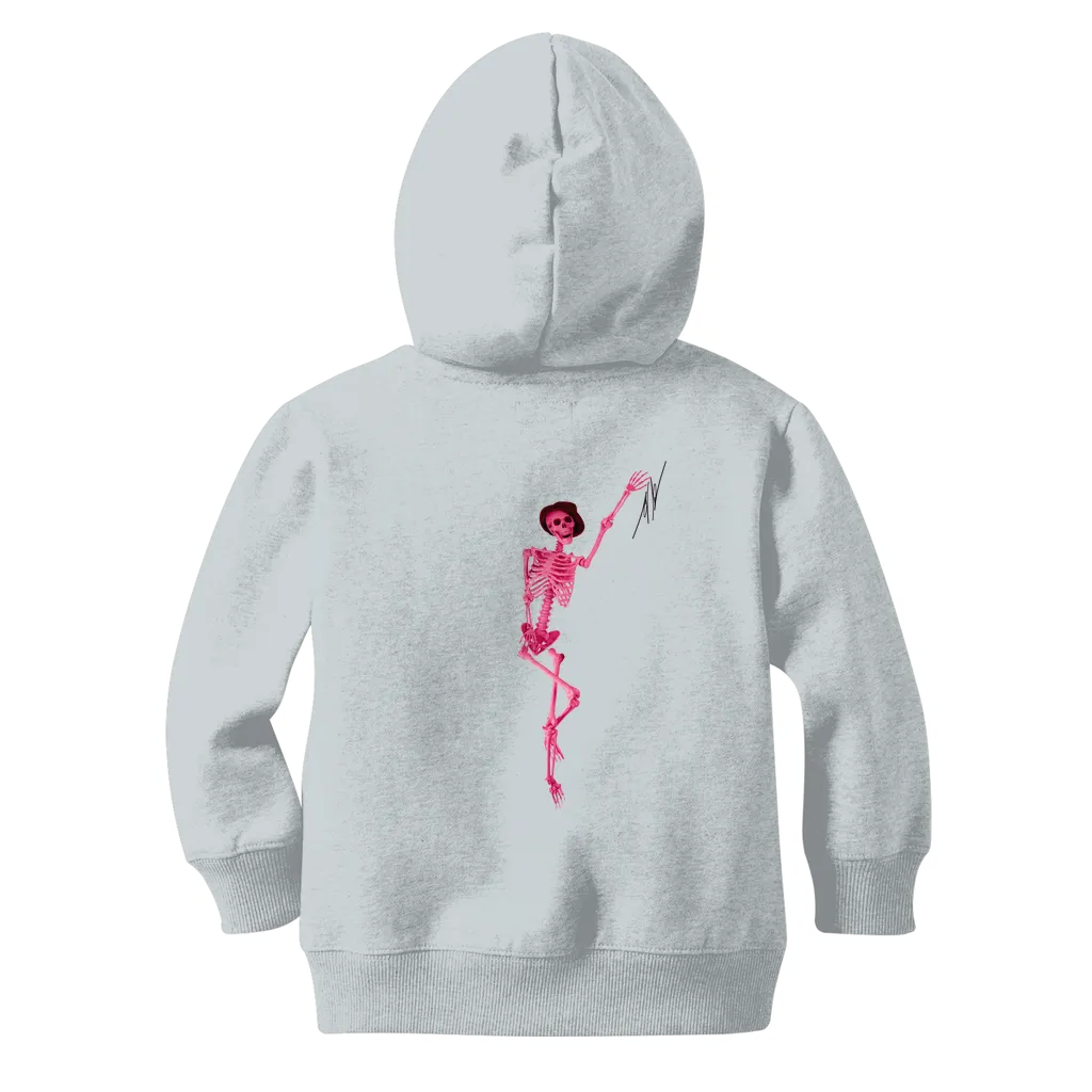 CAUGHT RED HANDED Classic Kids Zip Hoodie