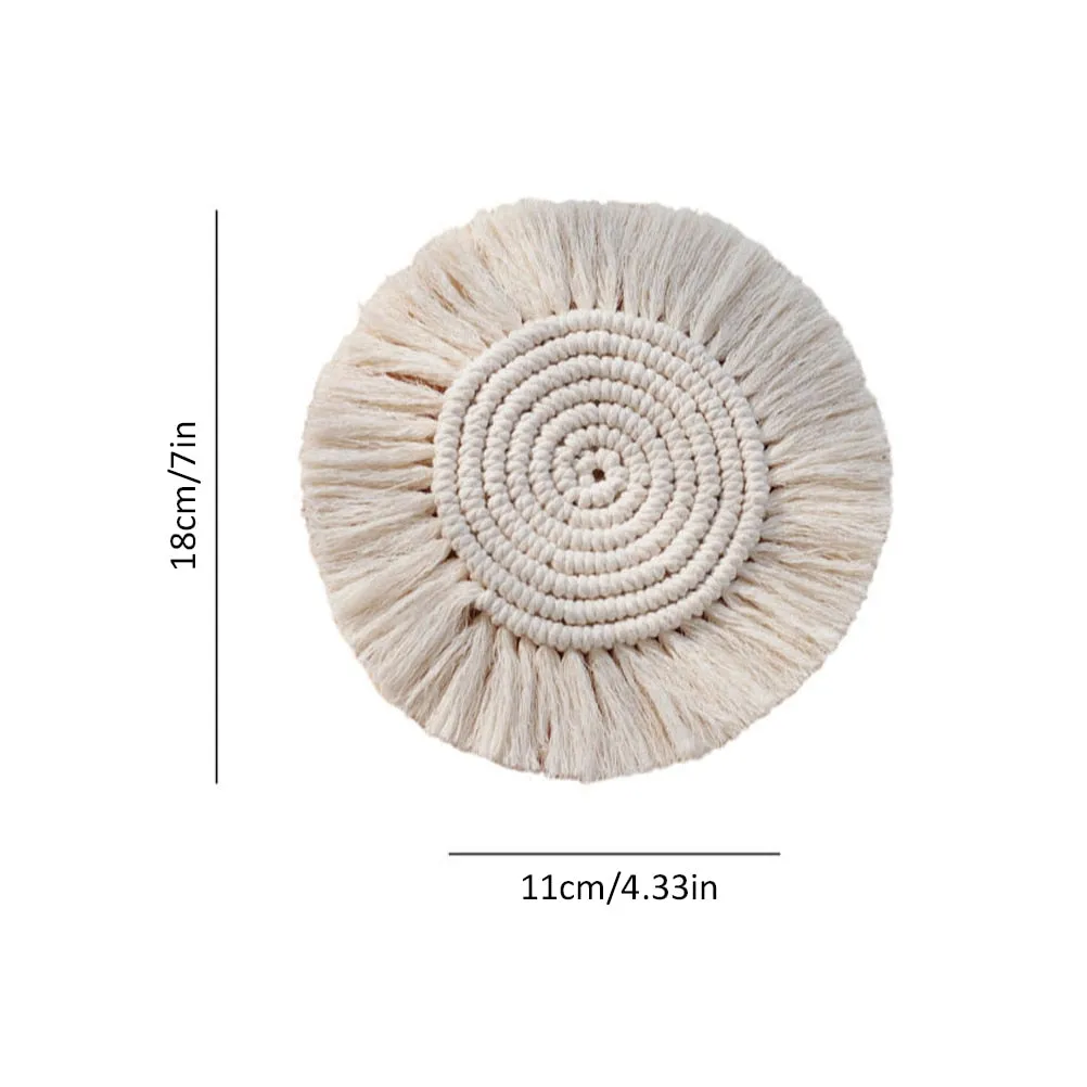 Creative Cotton Braid Coaster