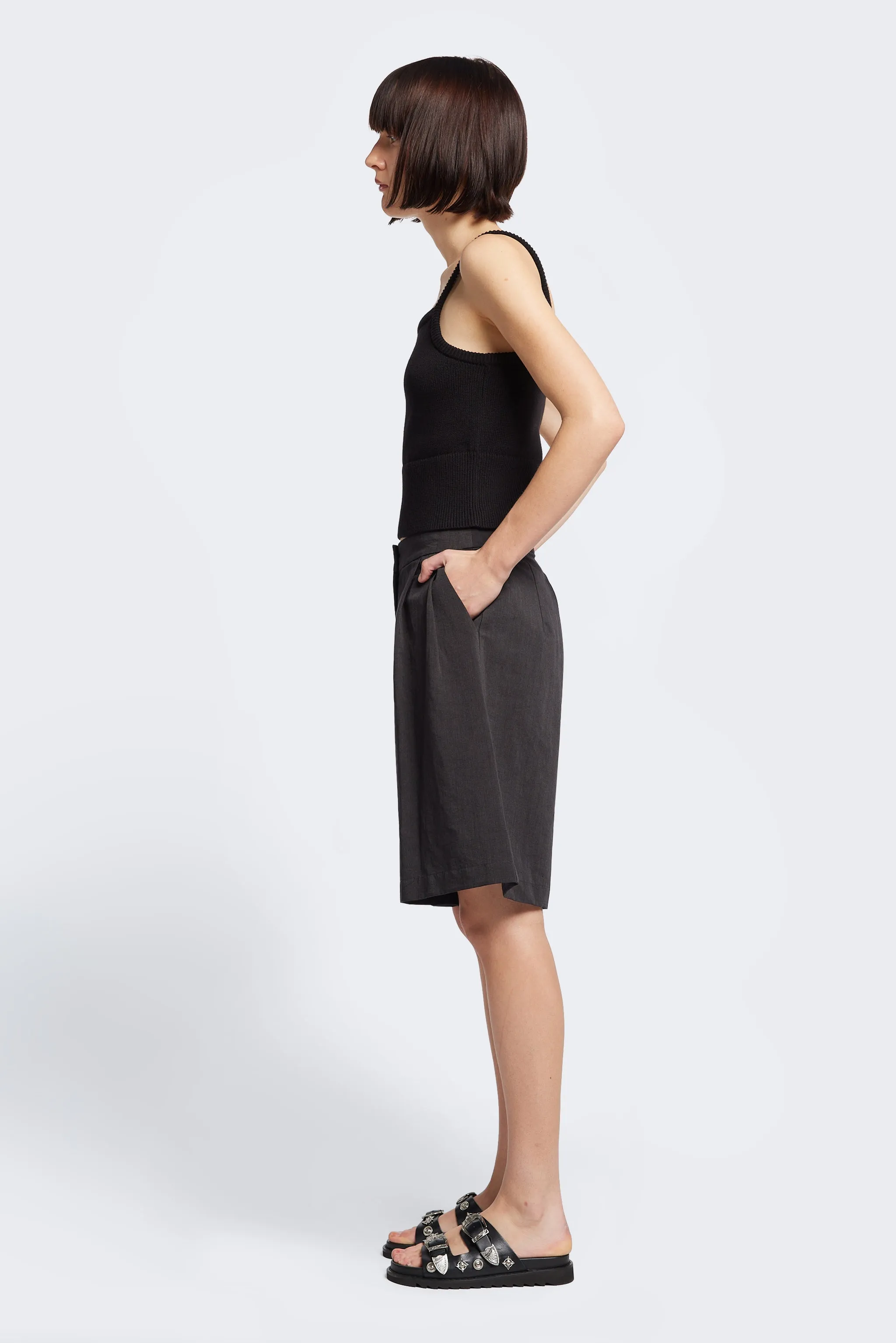 Depth Short Vintage Black
