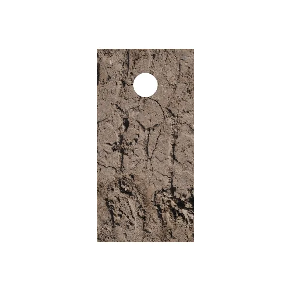 Dirt Cornhole Board Wrap