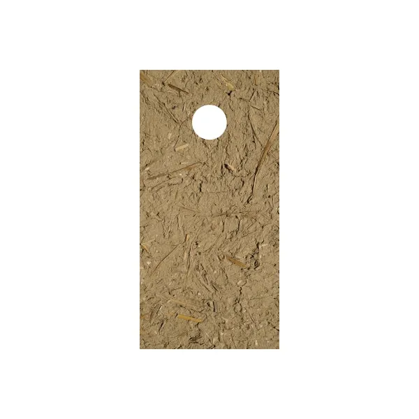 Dirt Cornhole Board Wrap