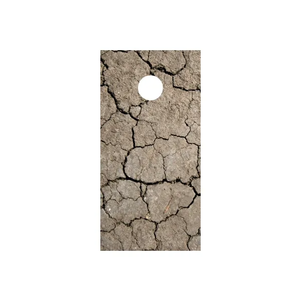 Dirt Cornhole Board Wrap