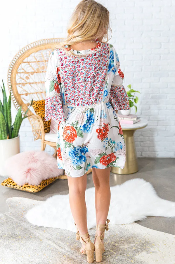 Garden Luxe Shift Dress