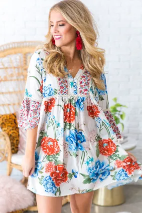 Garden Luxe Shift Dress