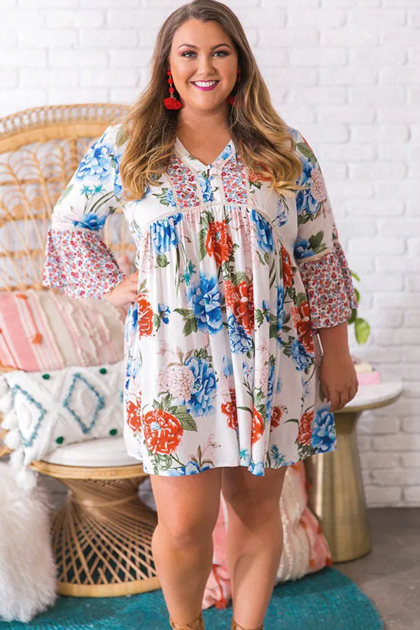 Garden Luxe Shift Dress