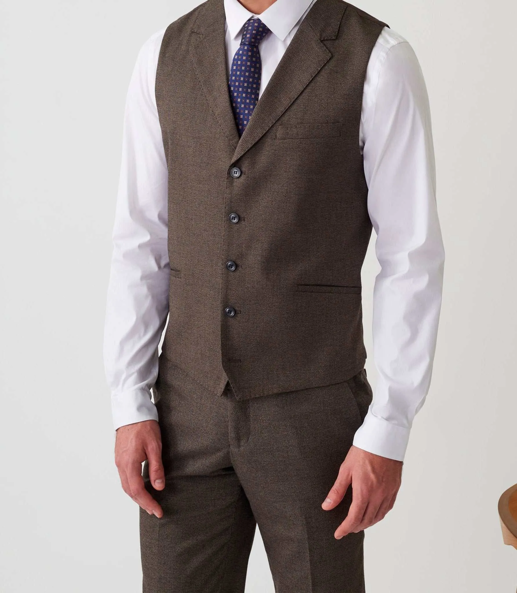 Gilet ville marron "Otetu"