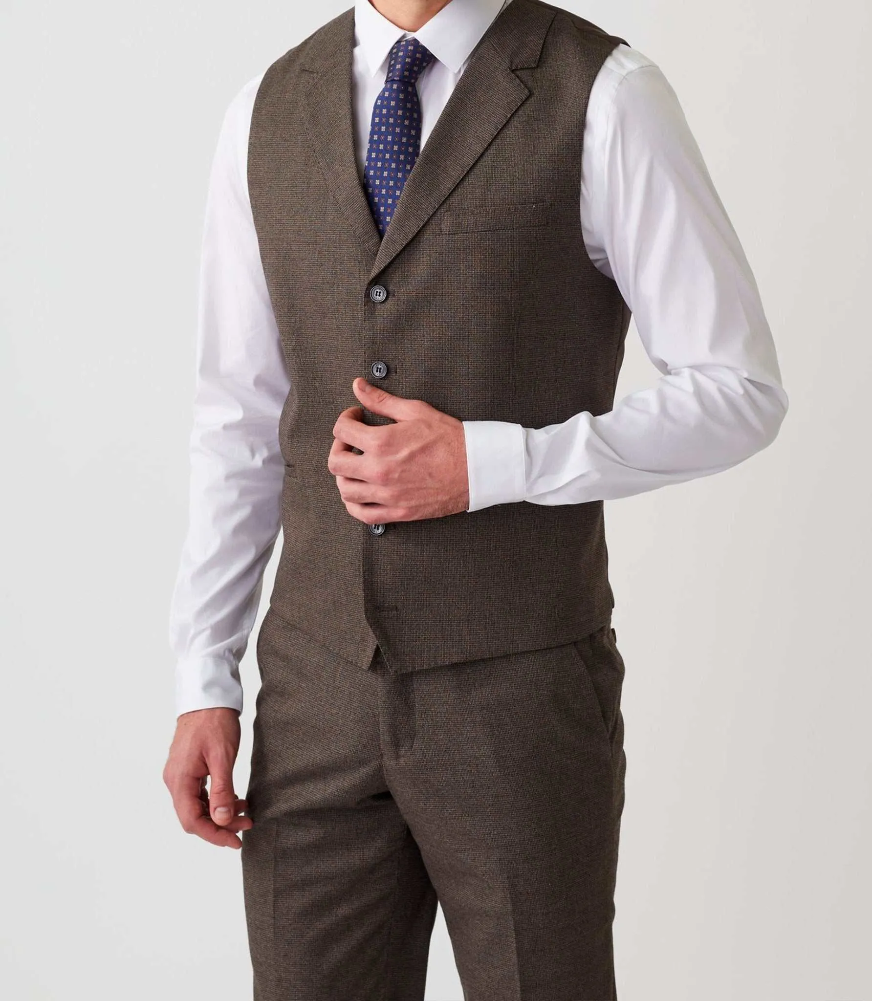 Gilet ville marron "Otetu"