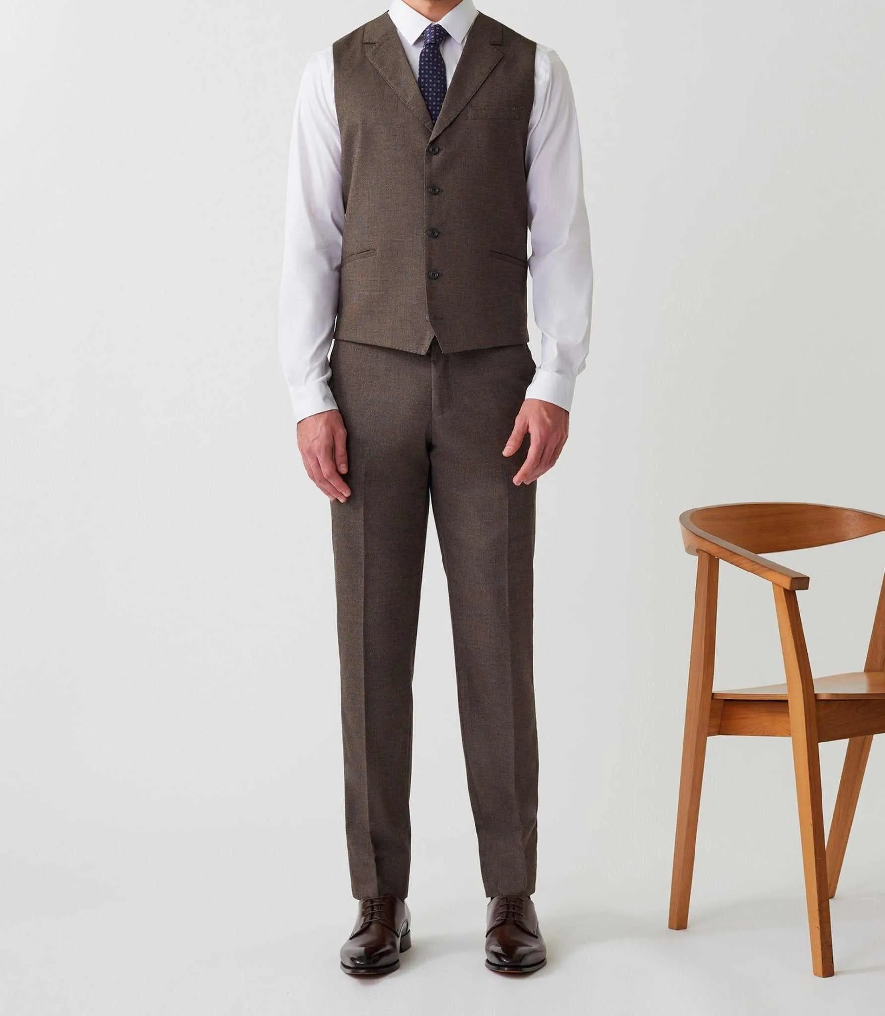 Gilet ville marron "Otetu"