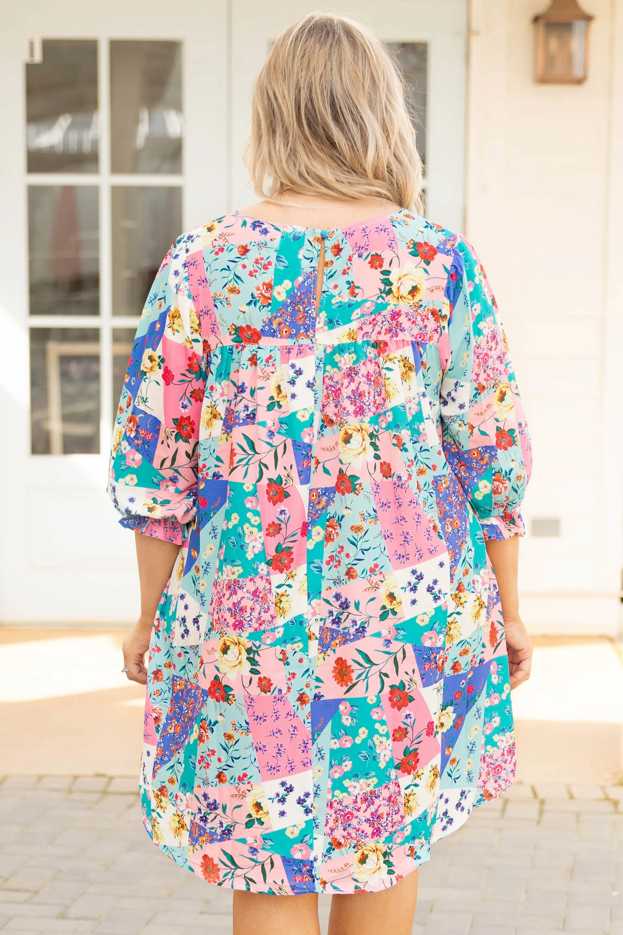 It's Your Turn Dress, Periwinkle Mix