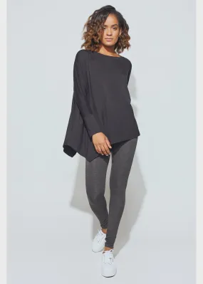 Lou Lou Luxe Legging Charcoal | LOU15NB009