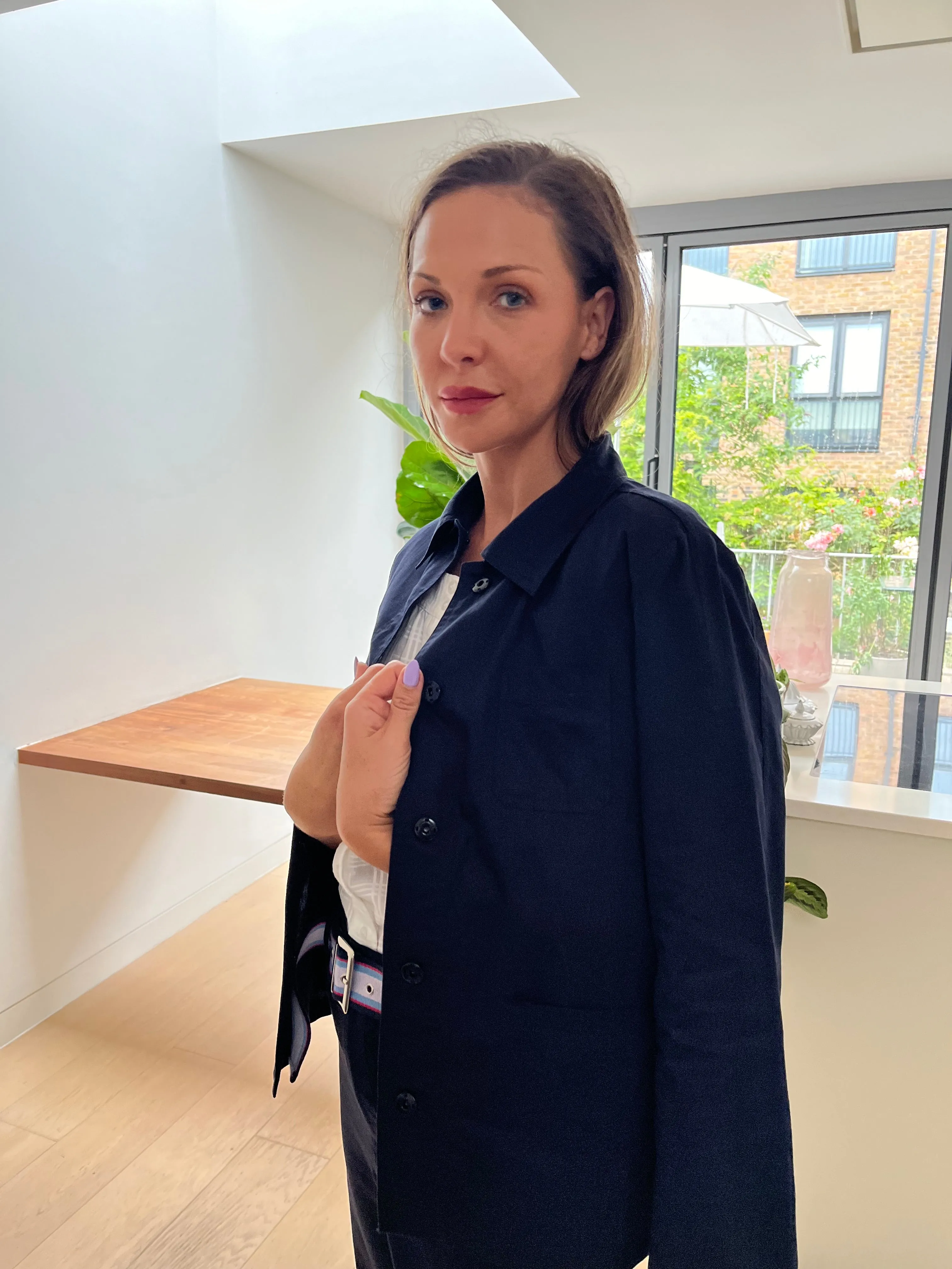 Navy PELLI Shacket