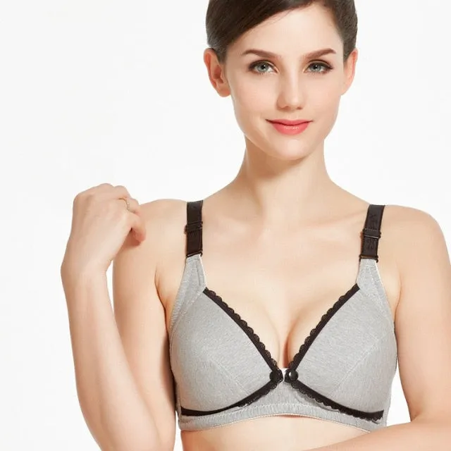 Nursing Bra Breastfeeding Pregnant Women Underwear Maternity Cotton Underwear