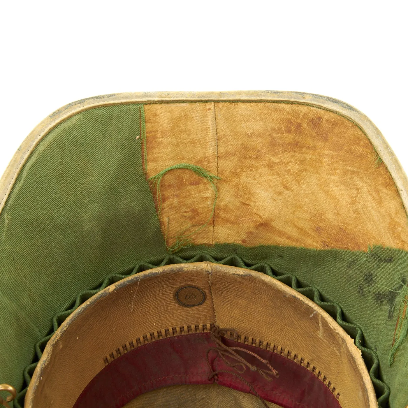 Original British Victorian Officer Boer War 1877 Colonial Pattern Sun Helmet