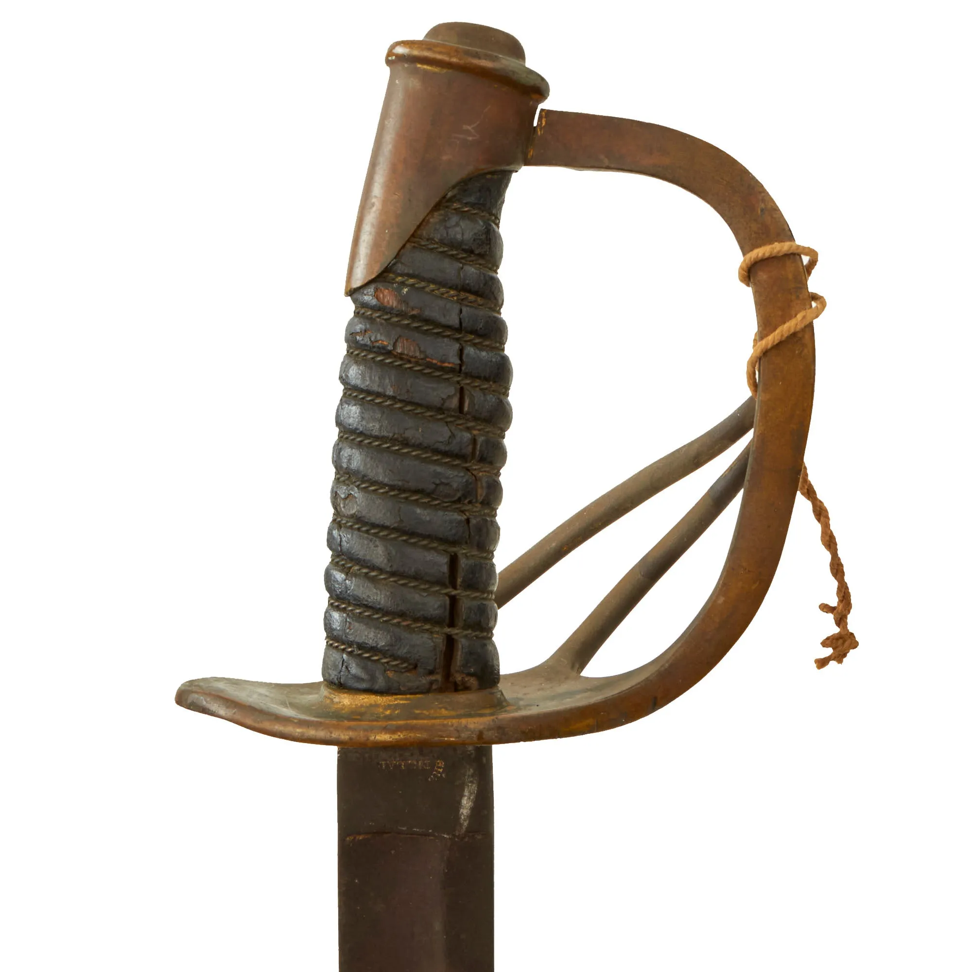 Original U.S Civil War M-1840 "Wrist Breaker" Heavy Cavalry Saber by Sheble & Fisher