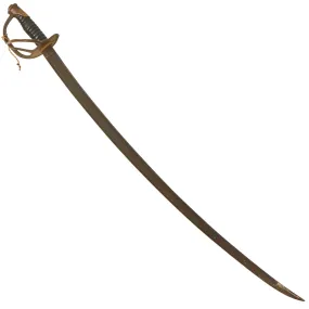 Original U.S Civil War M-1840 "Wrist Breaker" Heavy Cavalry Saber by Sheble & Fisher