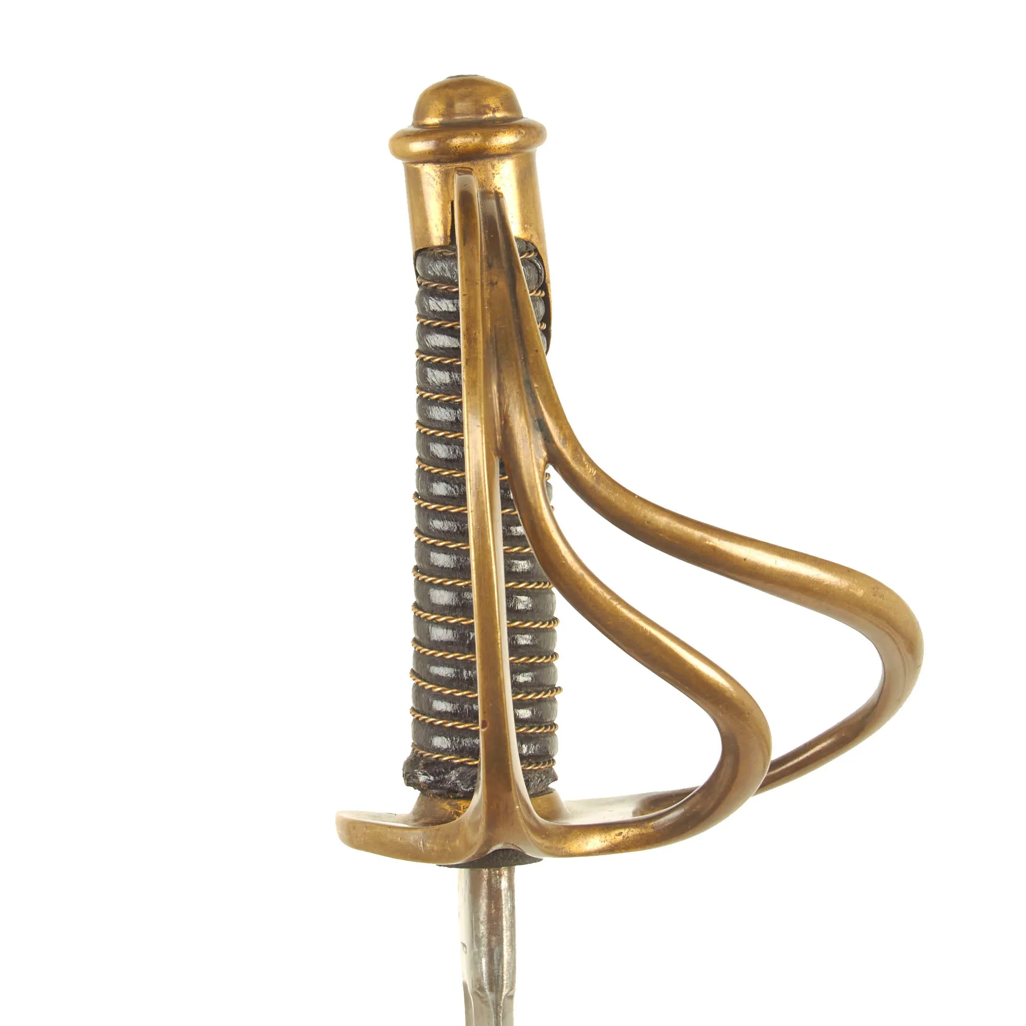 Original U.S Civil War M-1840 "Wrist Breaker" Heavy Cavalry Saber with Scabbard by Charles Hammond