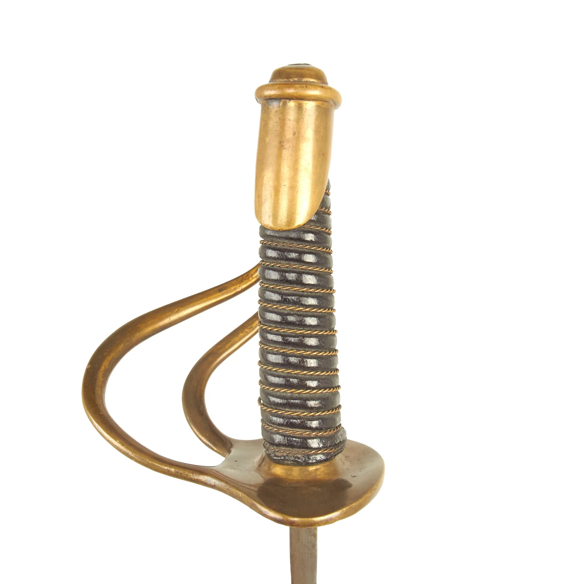 Original U.S Civil War M-1840 "Wrist Breaker" Heavy Cavalry Saber with Scabbard by Charles Hammond