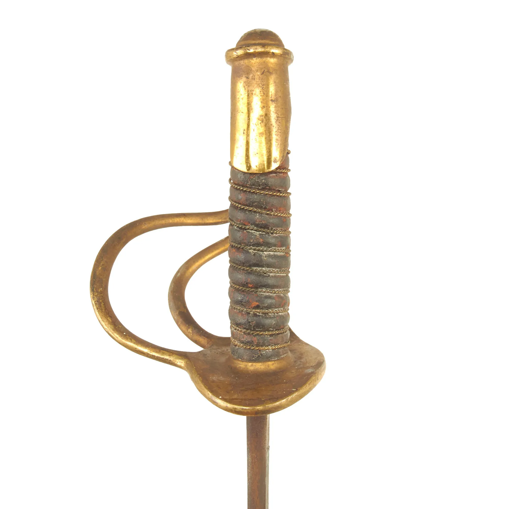 Original U.S Civil War M-1840 "Wrist Breaker" Heavy Cavalry Saber with Scabbard - Imported German Blade by J. E. Bleckmann (Solingen)