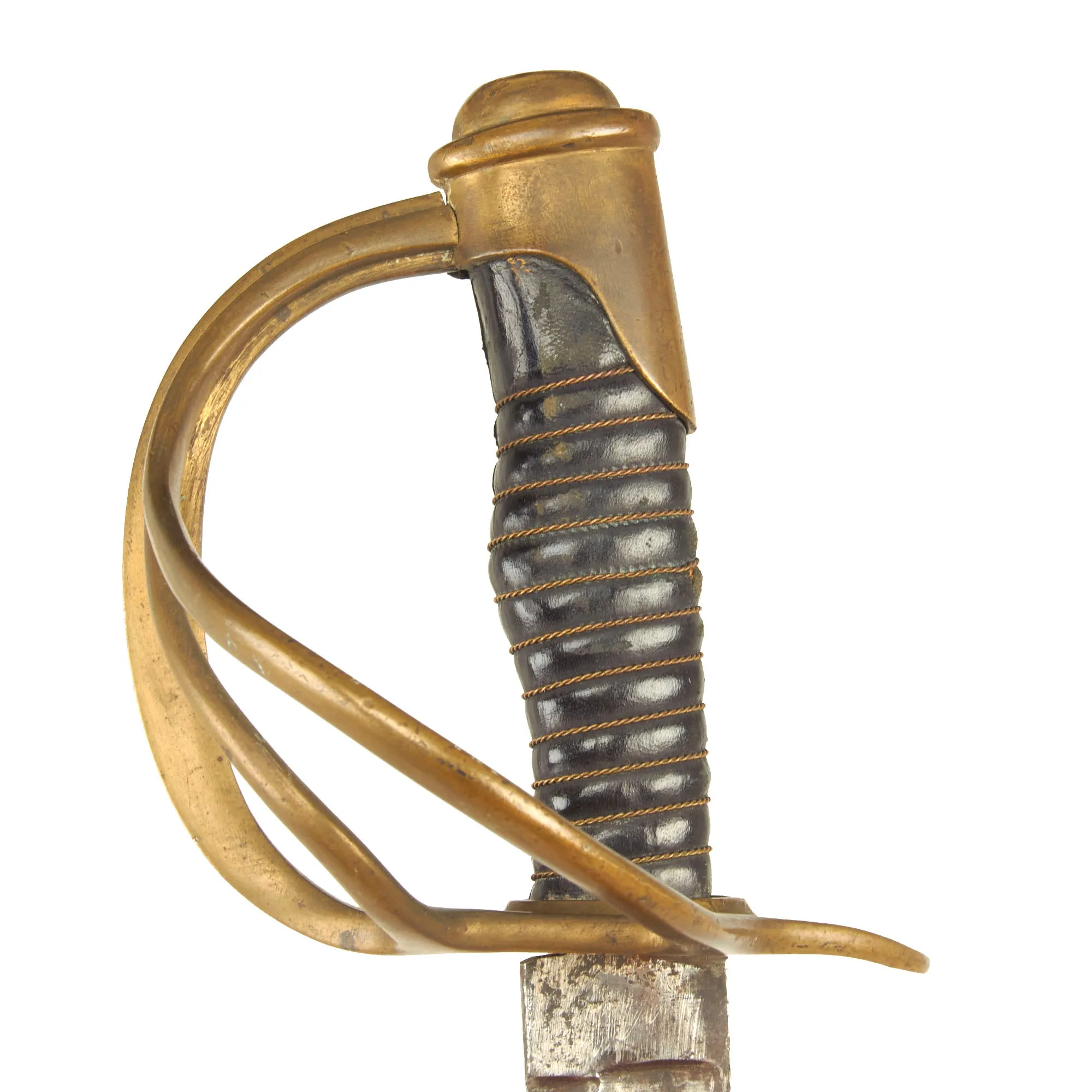 Original U.S Civil War M-1840 "Wrist Breaker" Heavy Cavalry Saber with Scabbard