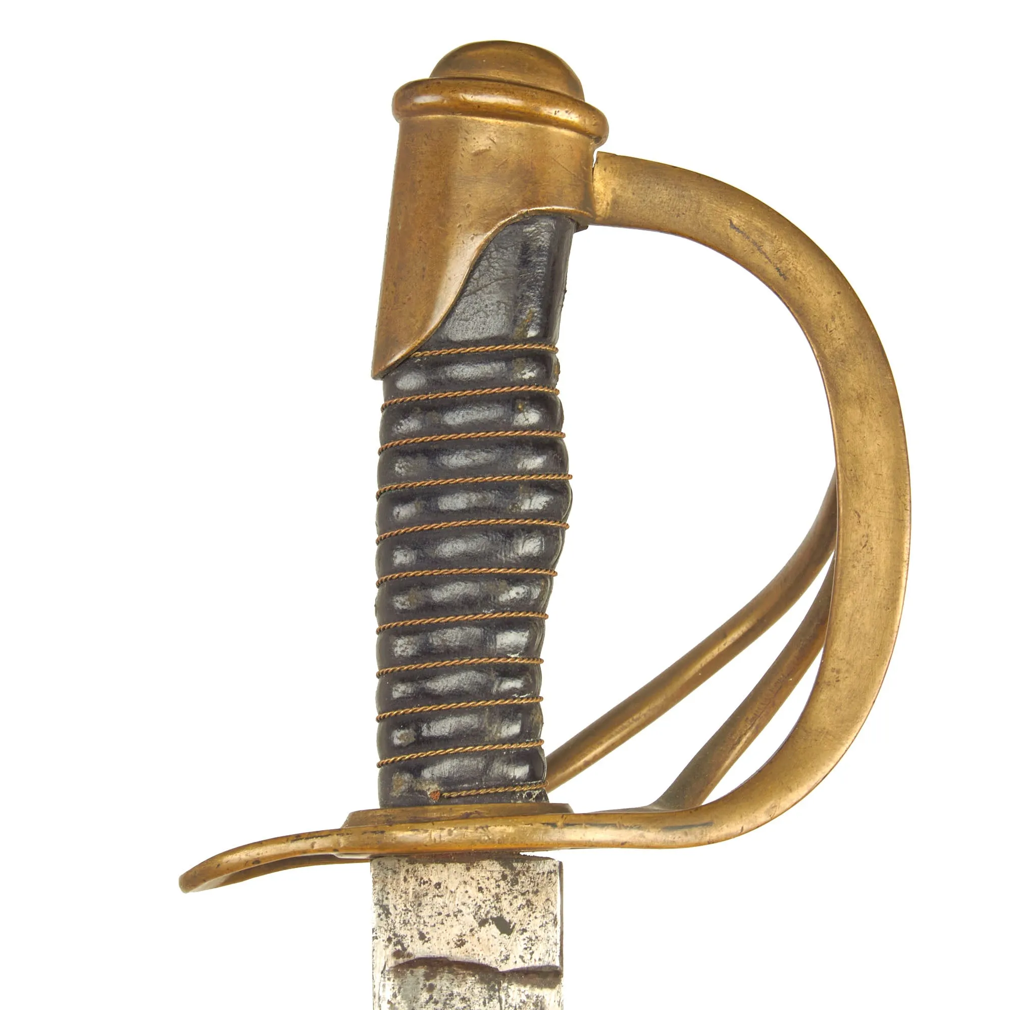 Original U.S Civil War M-1840 "Wrist Breaker" Heavy Cavalry Saber with Scabbard