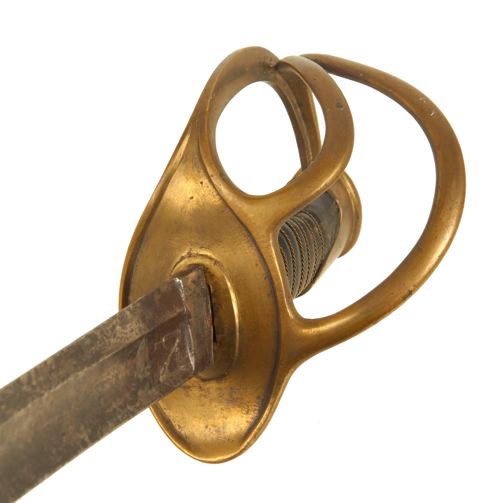Original U.S Civil War M-1840 "Wrist Breaker" Heavy Cavalry Saber with Scabbard