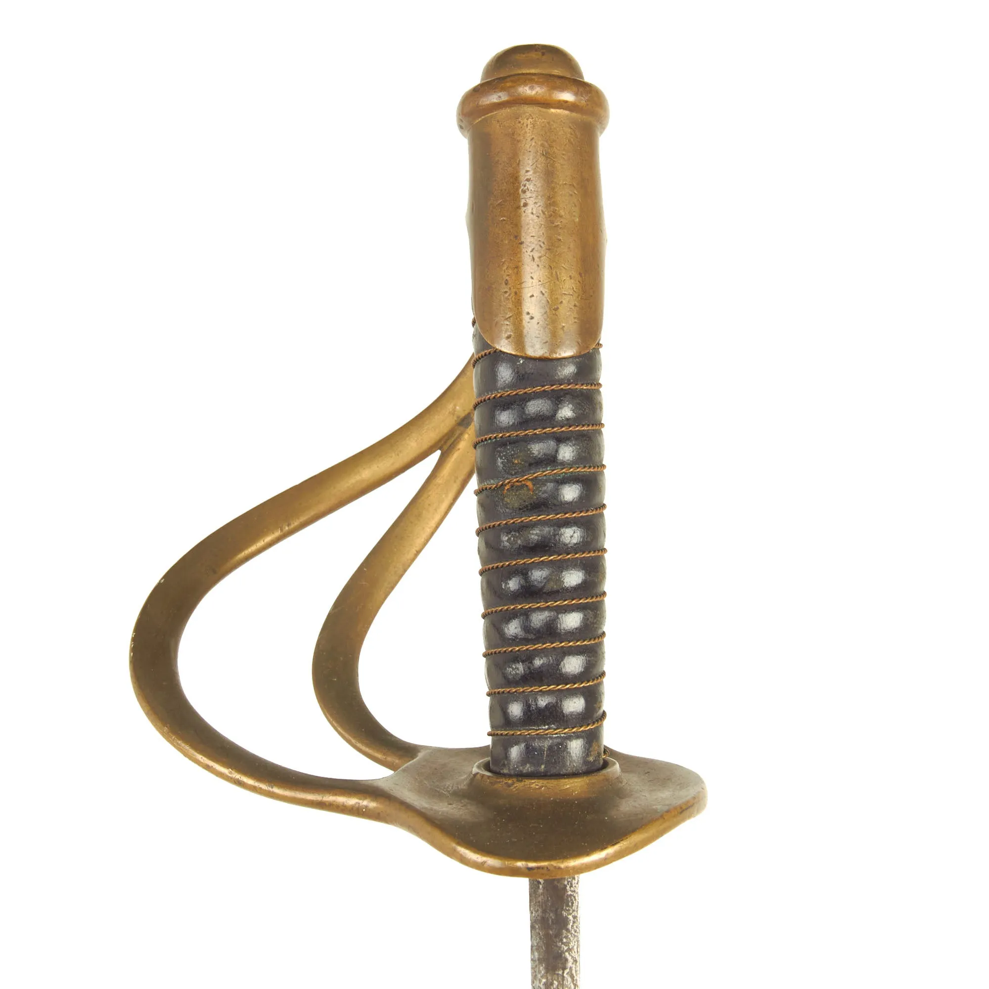 Original U.S Civil War M-1840 "Wrist Breaker" Heavy Cavalry Saber with Scabbard