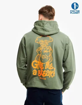Route One Give Me A Break Pullover Hoodie - Earthy Green