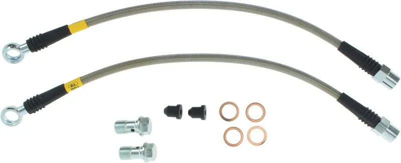 StopTech Stainless Brake Lines Audi A6 Quattro (98-04) S6 (02-03) Rear Set - 950.33503