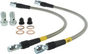 StopTech Stainless Brake Lines Audi A6 Quattro (98-04) S6 (02-03) Rear Set - 950.33503