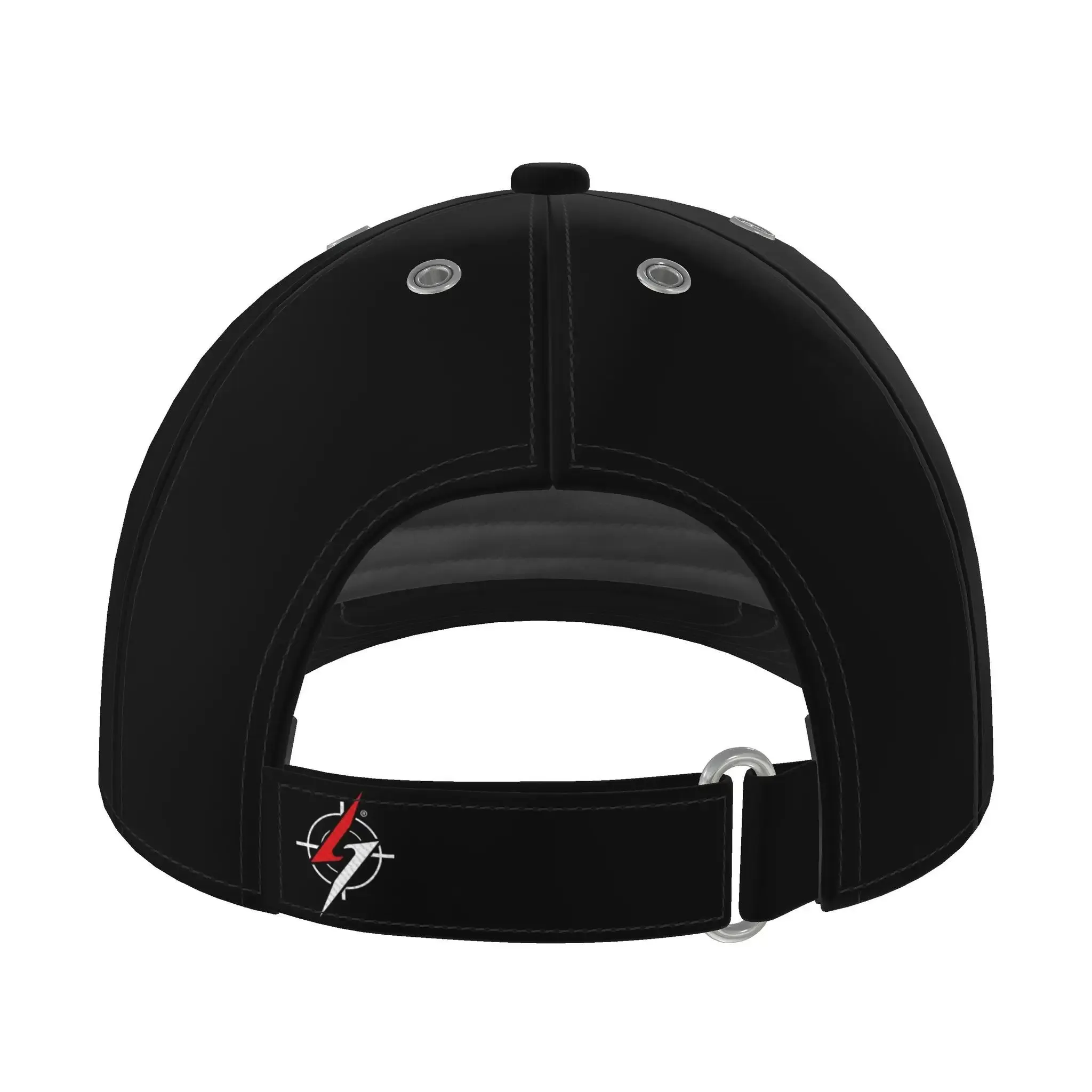 Strike Baseball Cap Black Color Logo