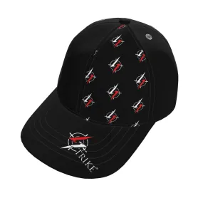 Strike Baseball Cap Black Color Logo