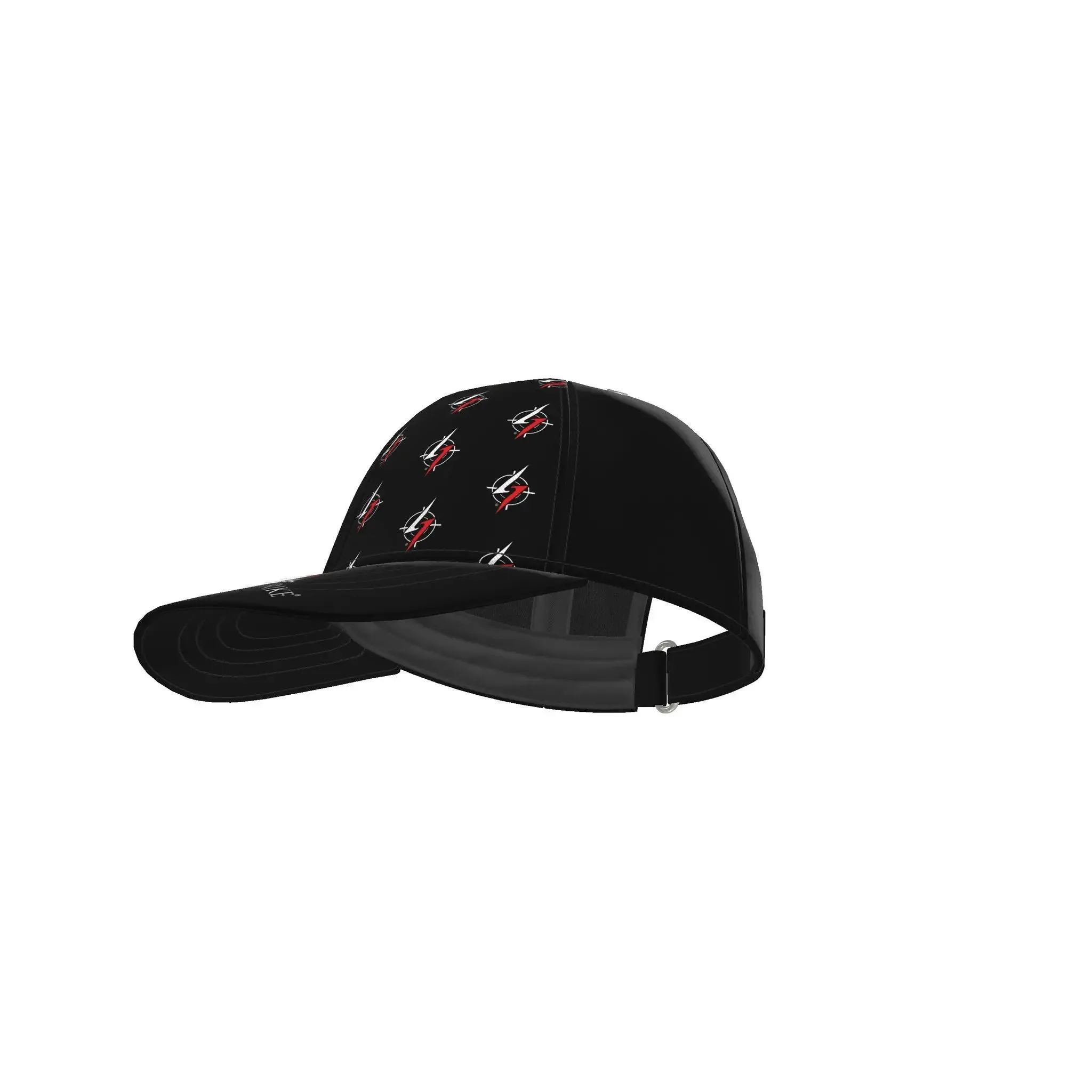 Strike Baseball Cap Black Color Logo