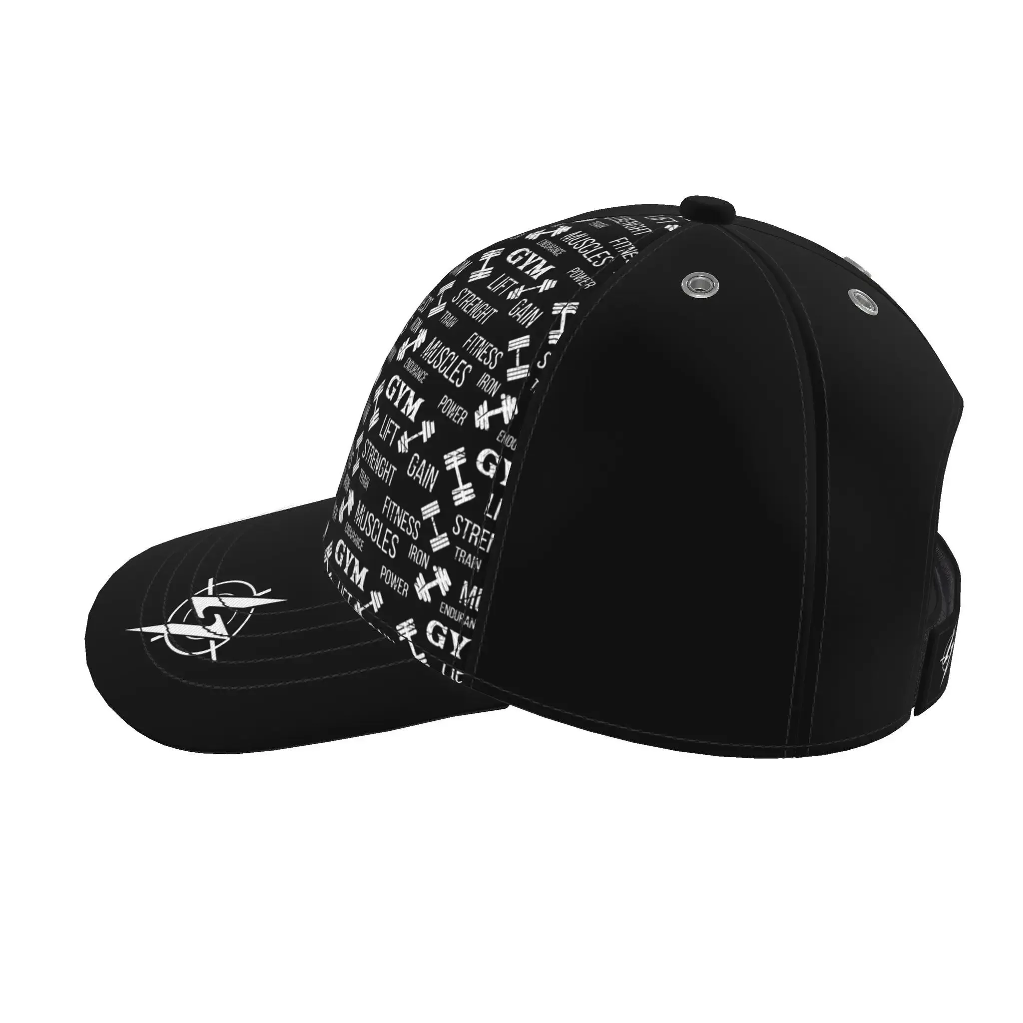 Strike Baseball Cap Black