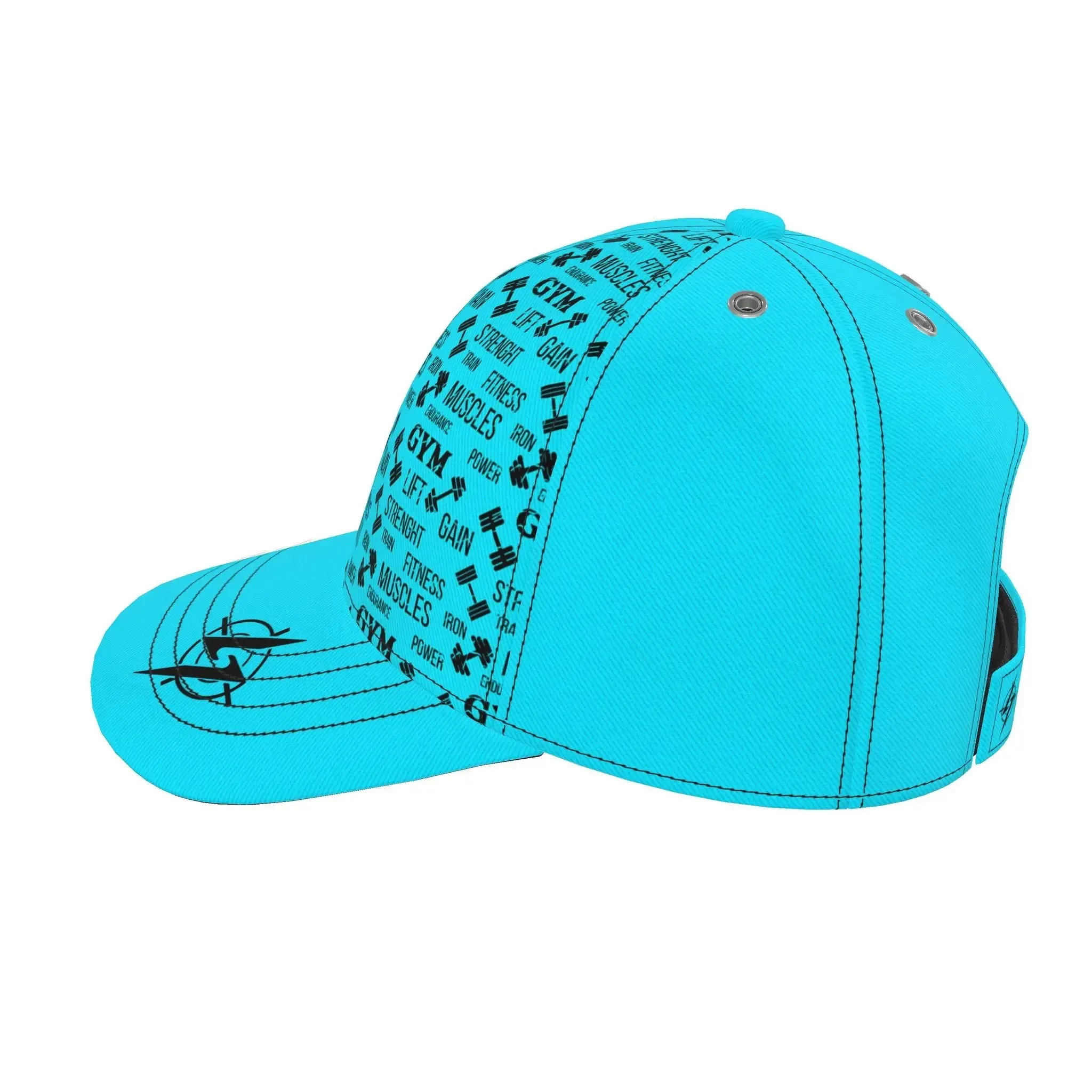 Strike Baseball Cap Cyan Blue